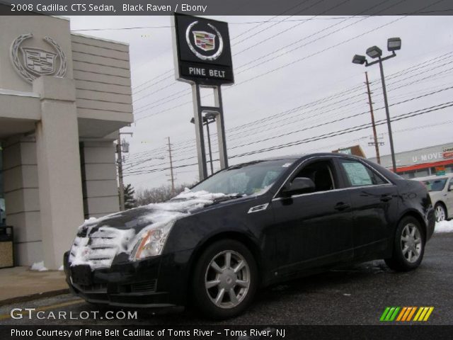 2008 Cadillac CTS Sedan in Black Raven