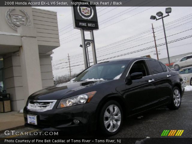 2008 Honda Accord EX-L V6 Sedan in Nighthawk Black Pearl