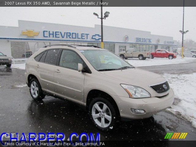 2007 Lexus RX 350 AWD in Savannah Beige Metallic