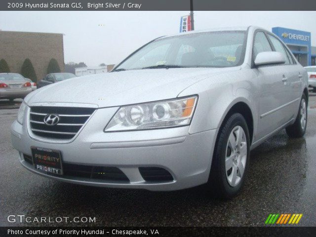 2009 Hyundai Sonata GLS in Bright Silver