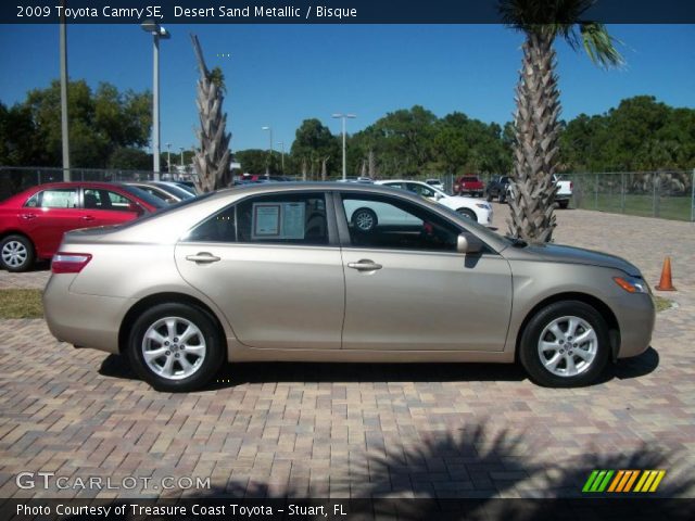 2009 Toyota Camry SE in Desert Sand Metallic