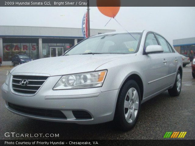 2009 Hyundai Sonata GLS in Bright Silver