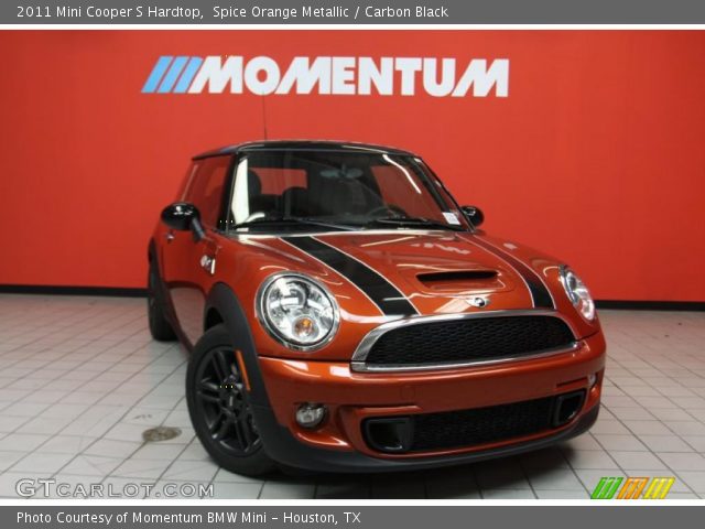 2011 Mini Cooper S Hardtop in Spice Orange Metallic