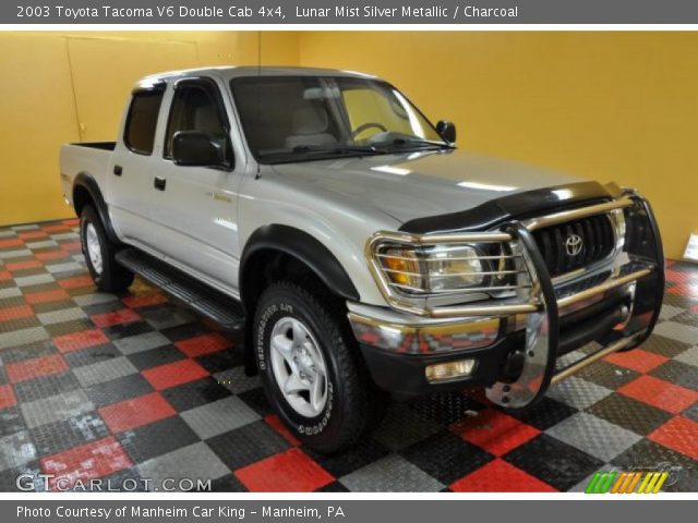2003 Toyota Tacoma V6 Double Cab 4x4 in Lunar Mist Silver Metallic