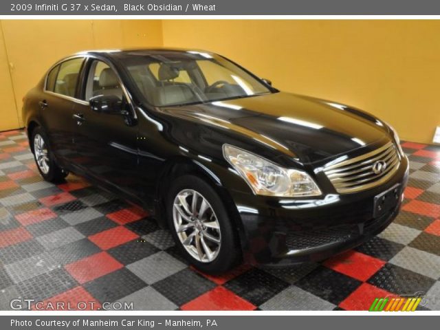 2009 Infiniti G 37 x Sedan in Black Obsidian