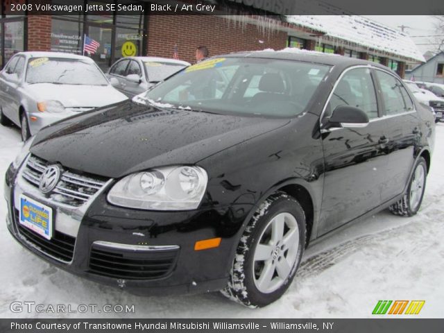 2008 Volkswagen Jetta SE Sedan in Black