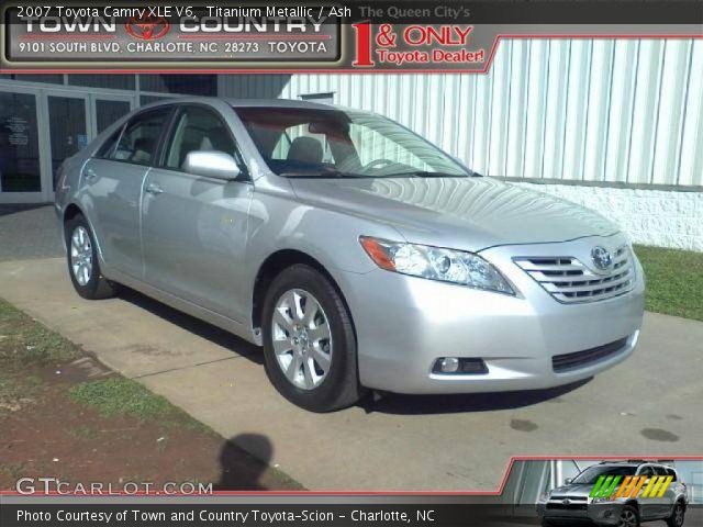 2007 Toyota Camry XLE V6 in Titanium Metallic