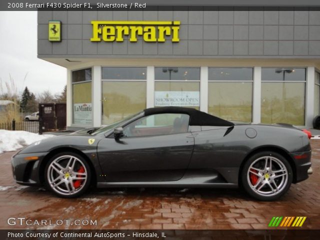 2008 Ferrari F430 Spider F1 in Silverstone