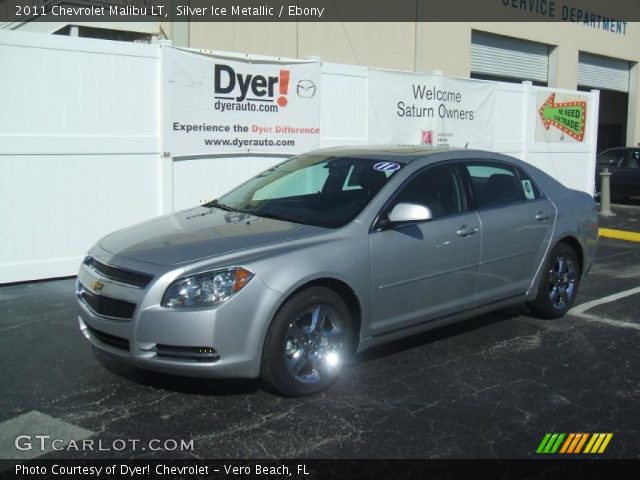 2011 Chevrolet Malibu LT in Silver Ice Metallic