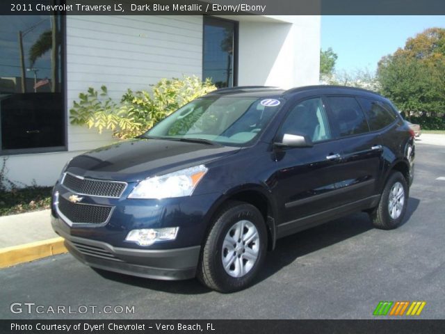 2011 Chevrolet Traverse LS in Dark Blue Metallic