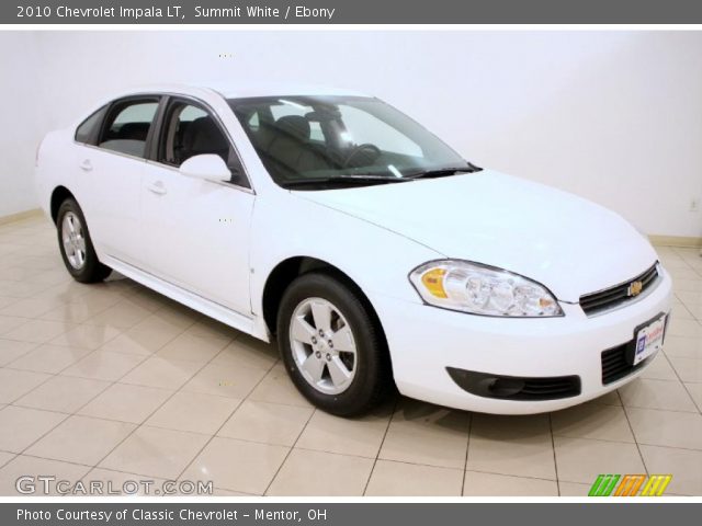 2010 Chevrolet Impala LT in Summit White