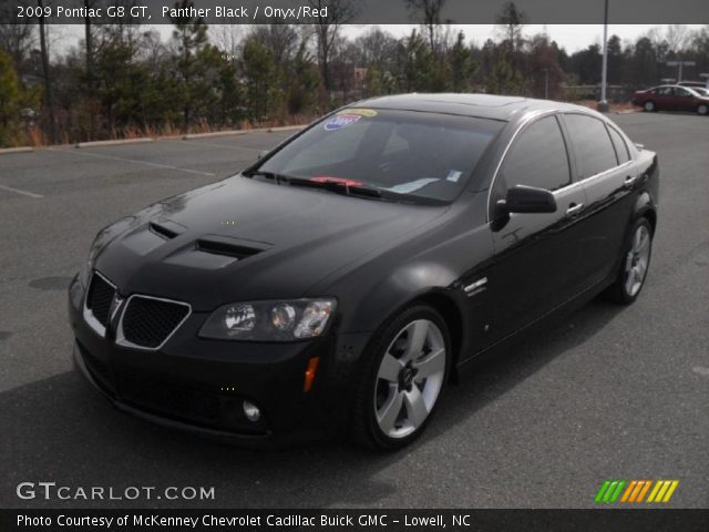 2009 Pontiac G8 GT in Panther Black