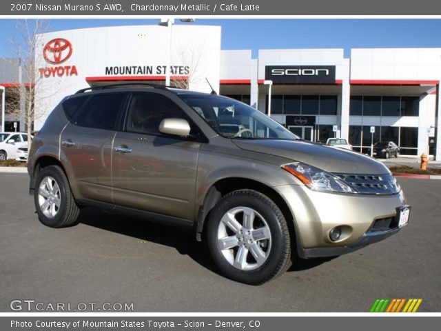 2007 Nissan Murano S AWD in Chardonnay Metallic