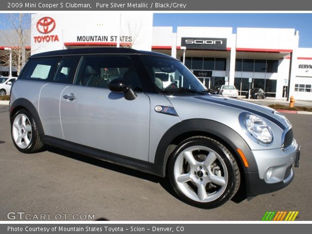 2009 Mini Cooper S Clubman in Pure Silver Metallic