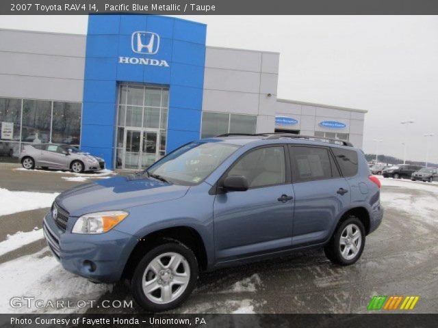 2007 Toyota RAV4 I4 in Pacific Blue Metallic