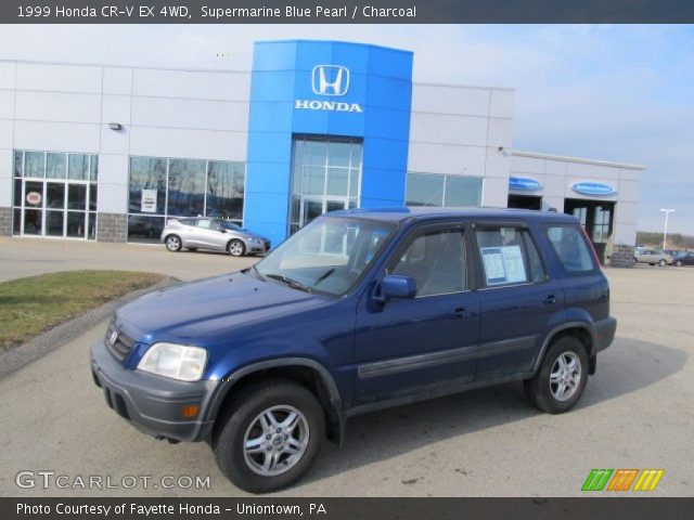 1999 Honda CR-V EX 4WD in Supermarine Blue Pearl