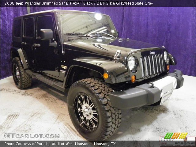 2008 Jeep Wrangler Unlimited Sahara 4x4 in Black