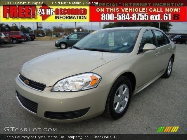 2010 Chevrolet Impala LT in Gold Mist Metallic