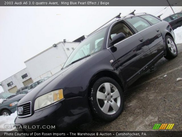 2003 Audi A6 3.0 quattro Avant in Ming Blue Pearl Effect