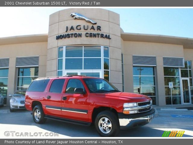 2001 Chevrolet Suburban 1500 LT in Victory Red