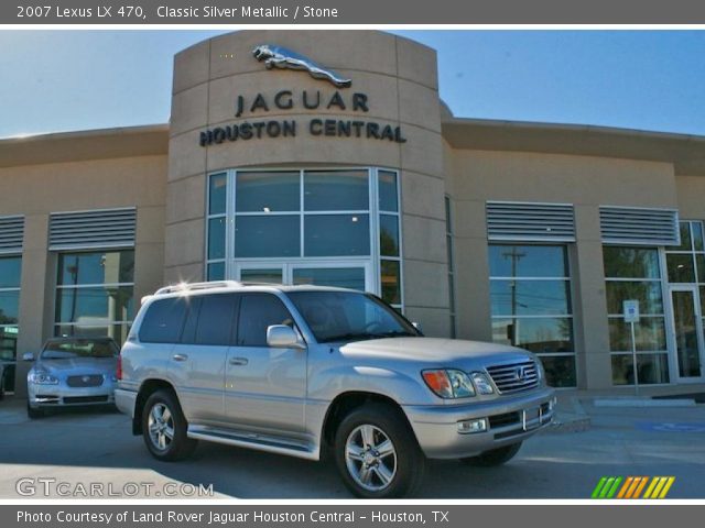 2007 Lexus LX 470 in Classic Silver Metallic