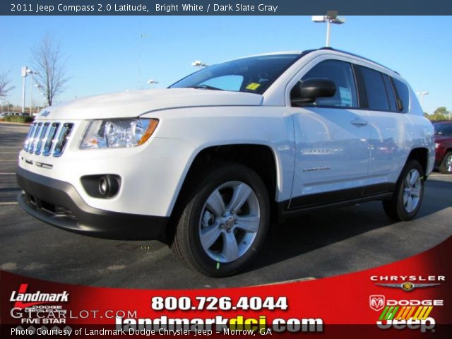 2011 Jeep Compass 2.0 Latitude in Bright White