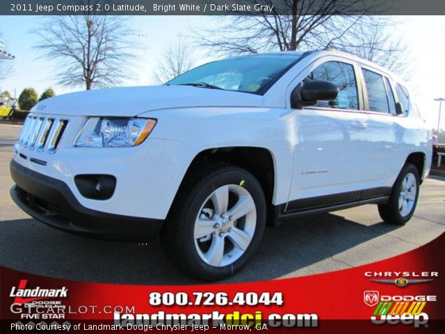 2011 Jeep Compass 2.0 Latitude in Bright White