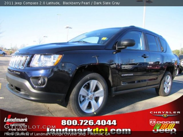 2011 Jeep Compass 2.0 Latitude in Blackberry Pearl