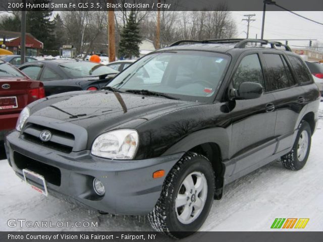 2006 Hyundai Santa Fe GLS 3.5 in Black Obsidian