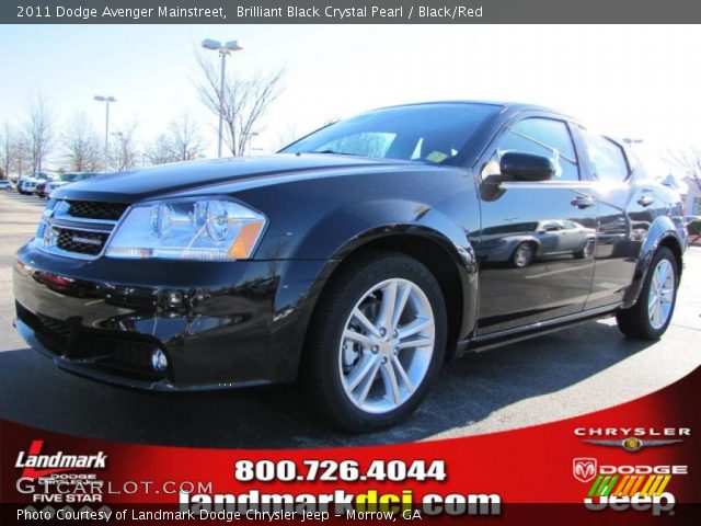 2011 Dodge Avenger Mainstreet in Brilliant Black Crystal Pearl