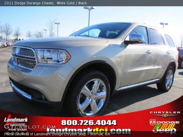 2011 Dodge Durango Citadel in White Gold