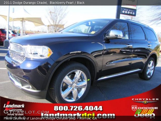 2011 Dodge Durango Citadel in Blackberry Pearl