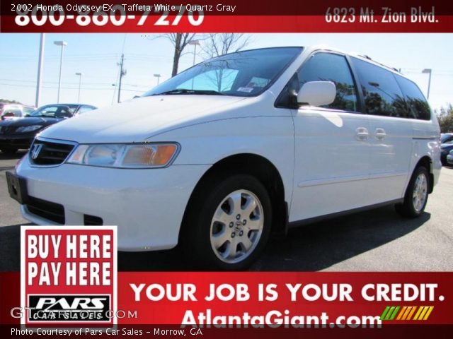 2002 Honda Odyssey EX in Taffeta White