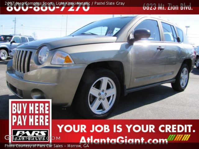 2007 Jeep Compass Sport in Light Khaki Metallic