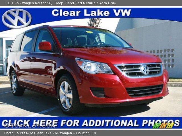 2011 Volkswagen Routan SE in Deep Claret Red Metallic