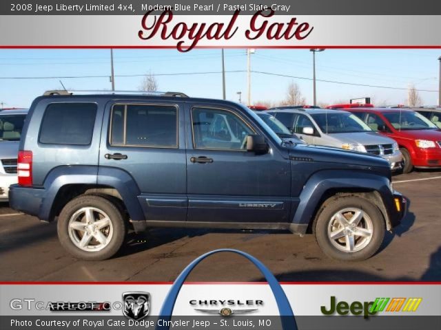 2008 Jeep Liberty Limited 4x4 in Modern Blue Pearl