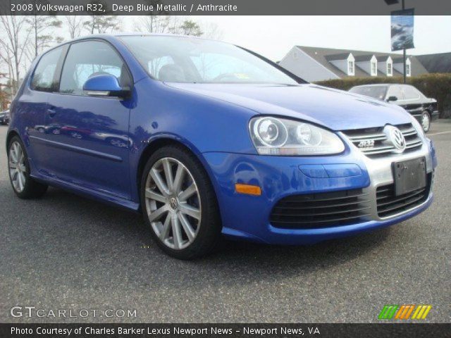 2008 Volkswagen R32  in Deep Blue Metallic