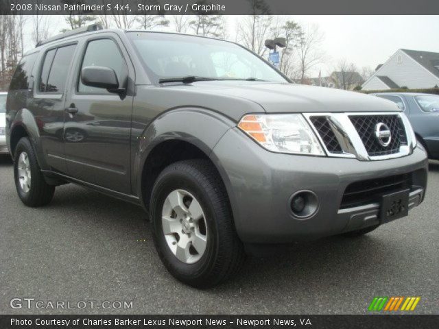 2008 Nissan Pathfinder S 4x4 in Storm Gray