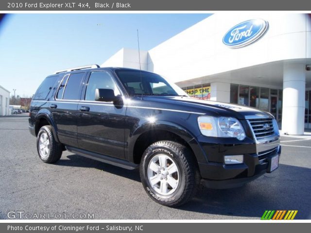 2010 Ford Explorer XLT 4x4 in Black
