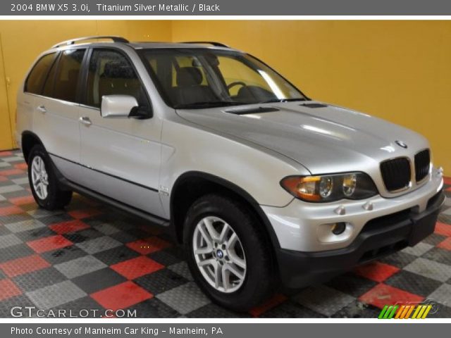 2004 BMW X5 3.0i in Titanium Silver Metallic