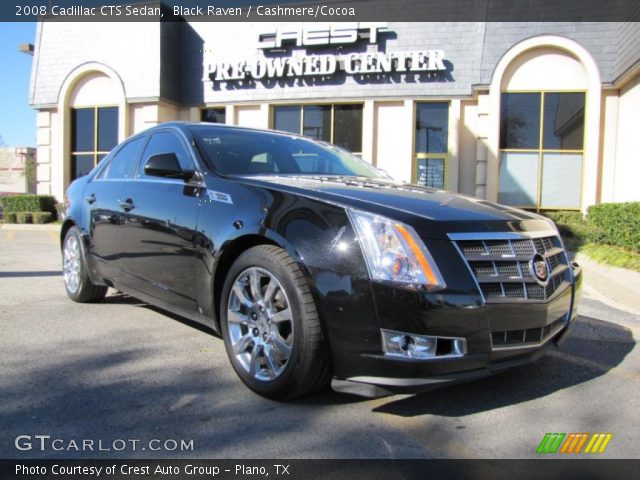2008 Cadillac CTS Sedan in Black Raven