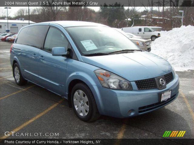 2004 Nissan Quest 3.5 S in Azure Blue Metallic
