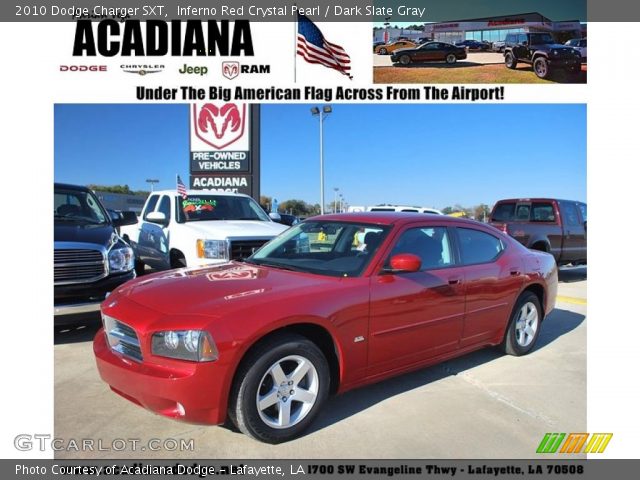 2010 Dodge Charger SXT in Inferno Red Crystal Pearl