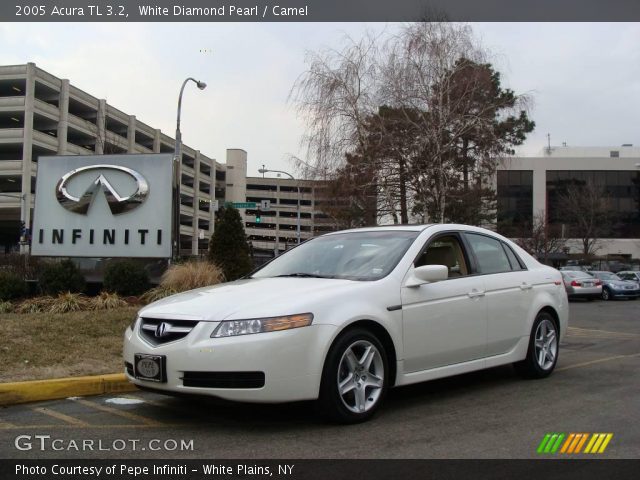 2005 Acura TL 3.2 in White Diamond Pearl
