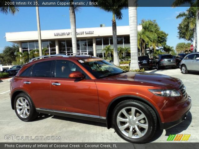 2008 Infiniti FX 35 in Autumn Copper Metallic