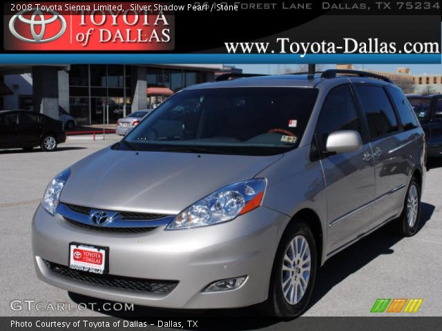 2008 Toyota Sienna Limited in Silver Shadow Pearl