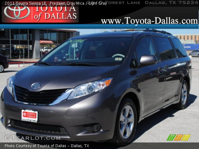 2011 Toyota Sienna LE in Predawn Gray Mica