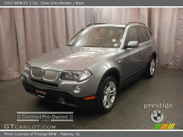 2007 BMW X3 3.0si in Silver Grey Metallic