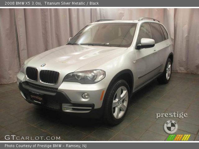 2008 BMW X5 3.0si in Titanium Silver Metallic