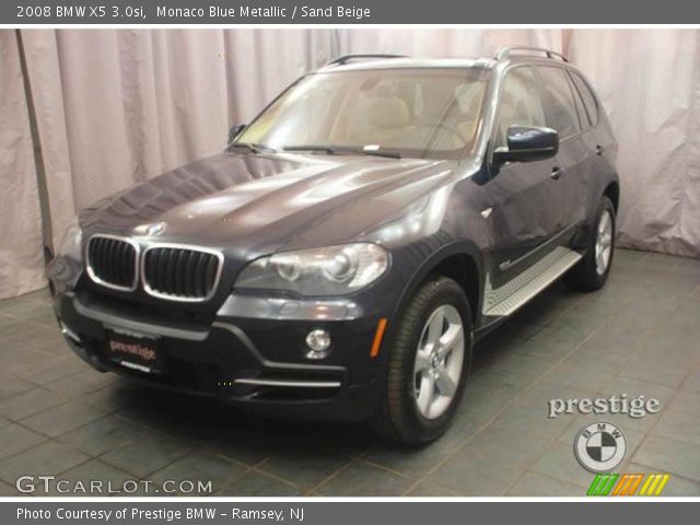 2008 BMW X5 3.0si in Monaco Blue Metallic
